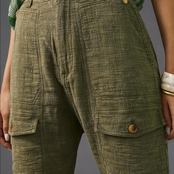 NWTS ANTHROPOLOGIE GAUZY UTILITY PANTS (6) - Picture 7 of 17